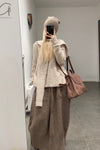 Cherevichkiotvichki 109 Collection British Handmade Calfskin Double Lock Bag PC2 Brown Hand Dyed